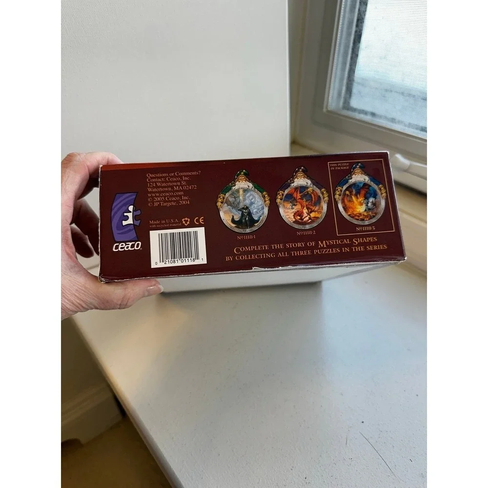 Ceaco Mystical Shapes Wizard-Shaped 700 piece Jigsaw Puzzle